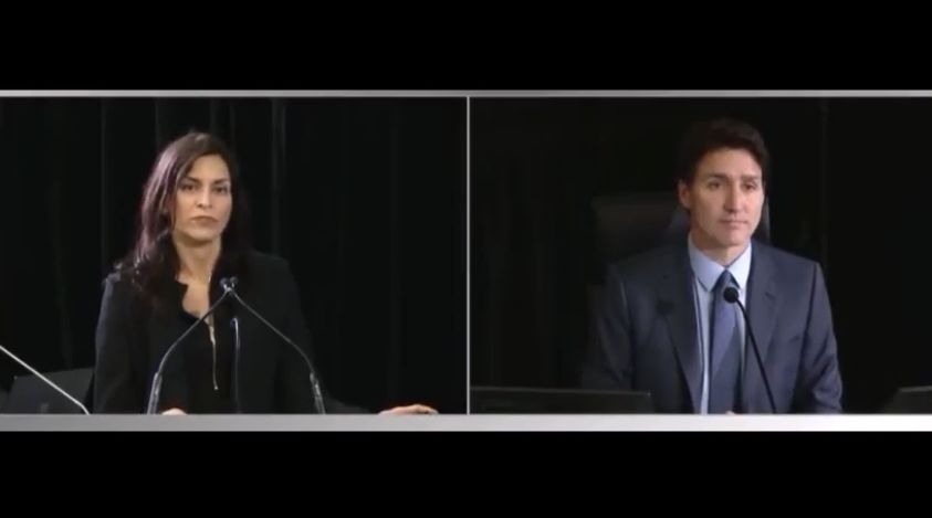 Monogiornale del 29 novembre 2022 - Emergency Act. Trudeau "The Witness".