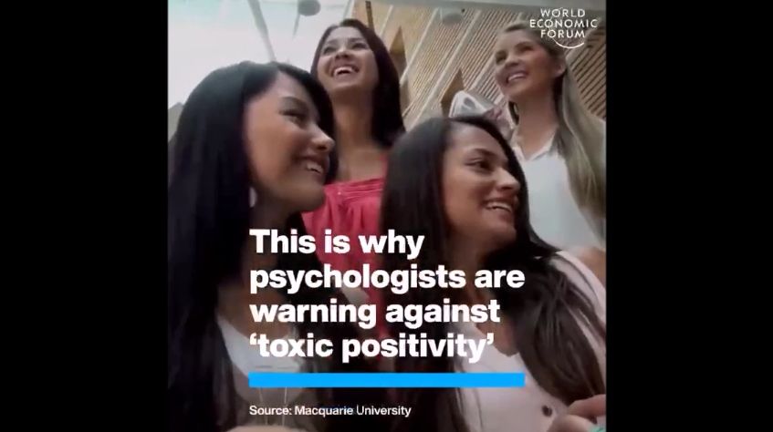 Toxic Positivity by WEF