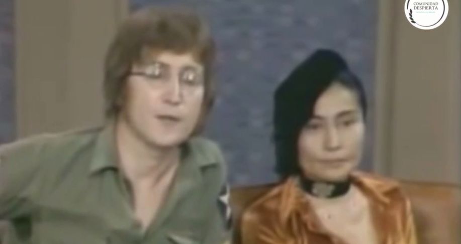 Yoko e John sul sovrappopolamento 1971
