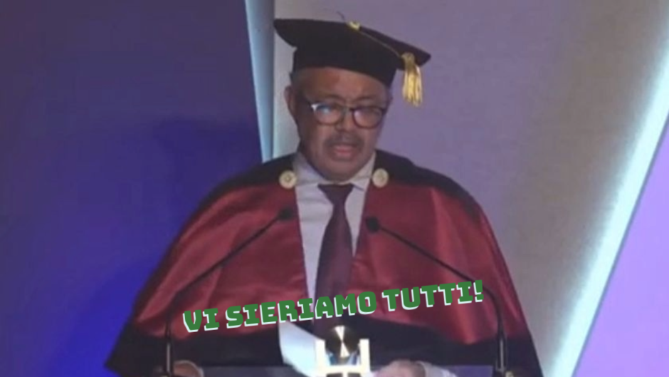 Future pandeminchie. Tedros risponde ad Albert.