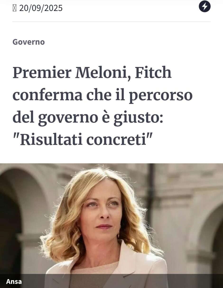 Giorgina e le agenzie di rating
