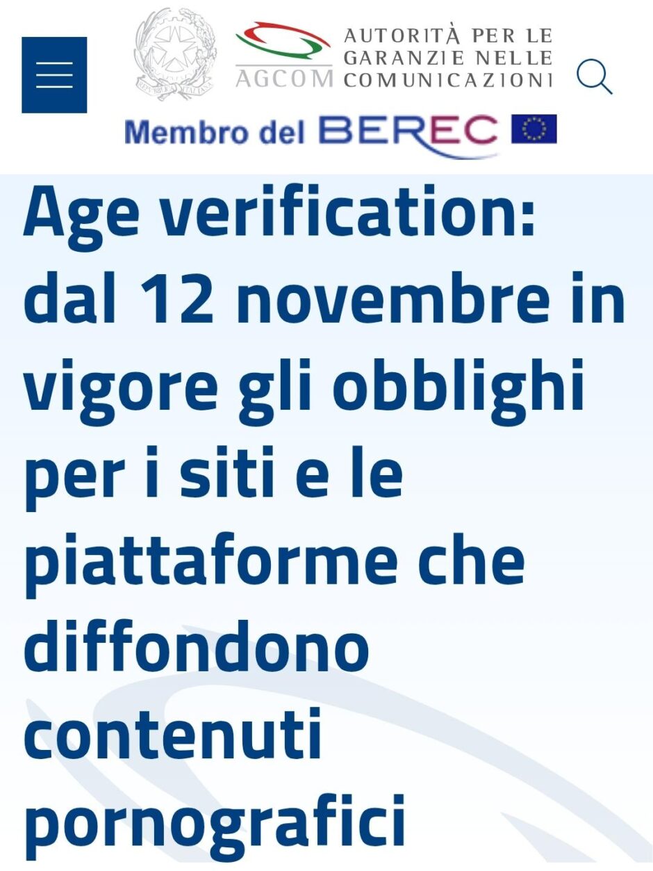 Il Pornologo - 12 novembre 2025