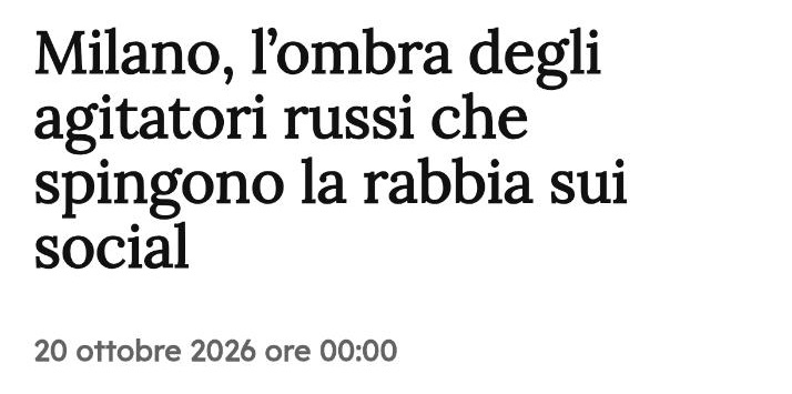 Ha stato Putin! | L'agitatore di folle